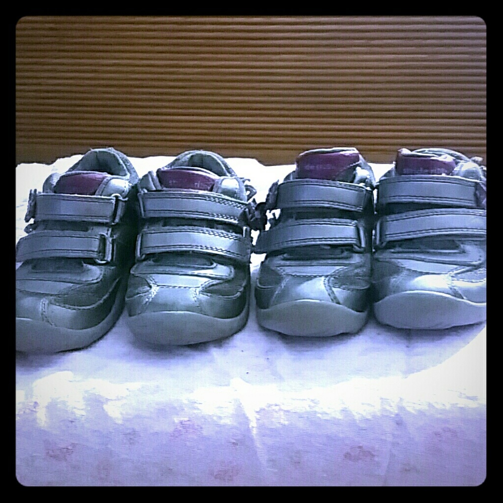 Stride Rite walking booties.